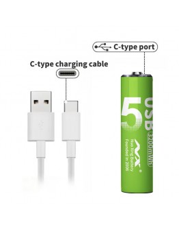 Акумулаторни батерии АА 1.5V USB Type-C зареждане